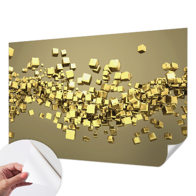 Motivtapete fürs Wohnzimmer Kreative Würfel