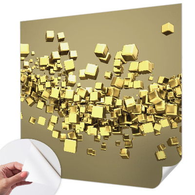 Motivtapete fürs Wohnzimmer Kreative Würfel