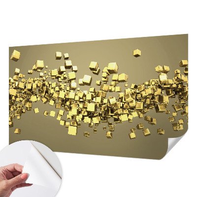 Motivtapete fürs Wohnzimmer Kreative Würfel