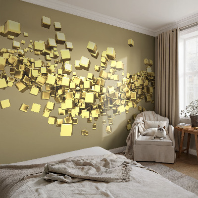 Motivtapete fürs Wohnzimmer Kreative Würfel