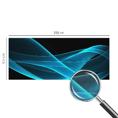 Vintage tapete Auffällige Wellen