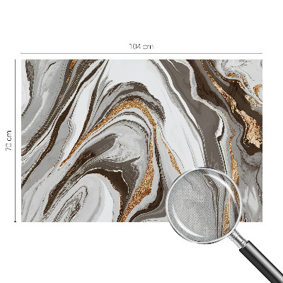 Selbstklebende Fototapete für die Wand Marmorwirbel