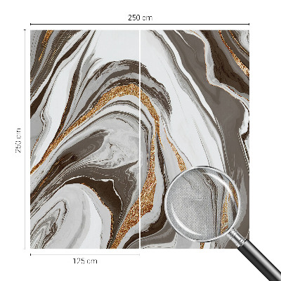 Selbstklebende Fototapete für die Wand Marmorwirbel