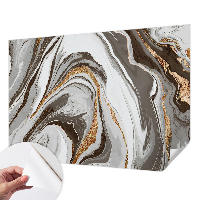 Selbstklebende Fototapete für die Wand Marmorwirbel