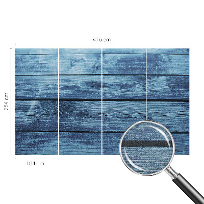 Selbstklebende Fototapete fürs Kinderzimmer Rustikaler Boden