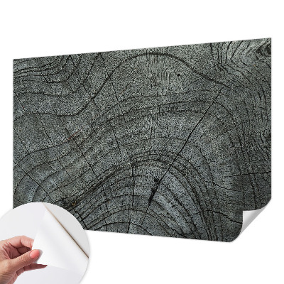 3D-Fototapete fürs Wohnzimmer Maserungsmuster