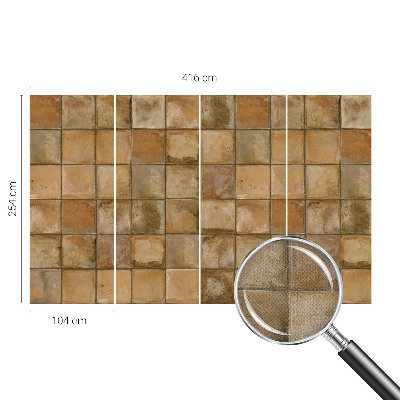 Fototapete nach Maß Rustikales Mosaik