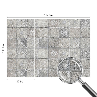 Hochwertige Bildtapete Subtile Muster