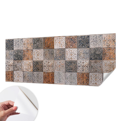 Motivtapete fürs Wohnzimmer Zierfliesen