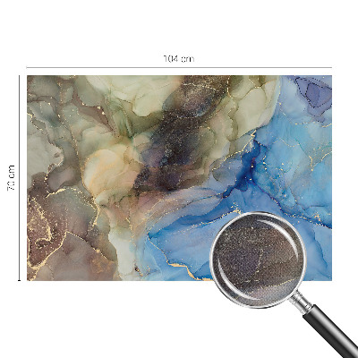 Selbstklebende Fototapete für die Wand Farbenfrohe abstrakte