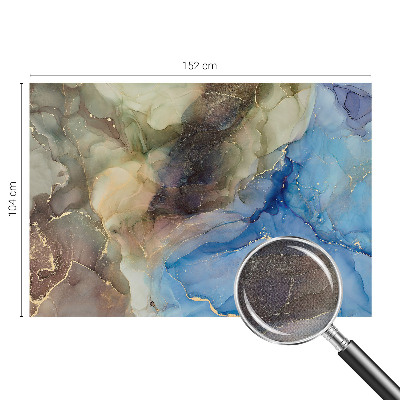 Selbstklebende Fototapete für die Wand Farbenfrohe abstrakte