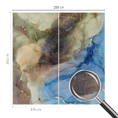 Selbstklebende Fototapete für die Wand Farbenfrohe abstrakte