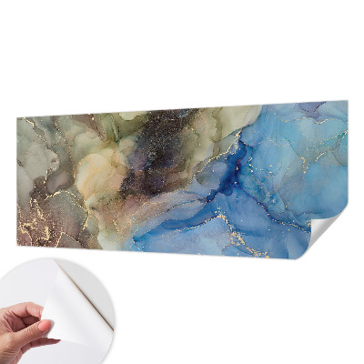 Selbstklebende Fototapete für die Wand Farbenfrohe abstrakte