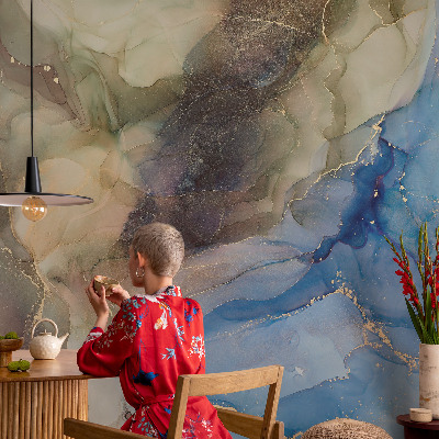 Selbstklebende Fototapete für die Wand Farbenfrohe abstrakte