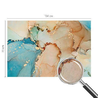 Selbstklebende Fototapete fürs Schlafzimmer Farbenfrohe abstrakte