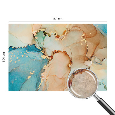 Selbstklebende Fototapete fürs Schlafzimmer Farbenfrohe abstrakte