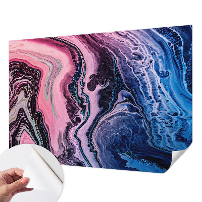 Fototapete in 3D-Optik Bunte Wirbel