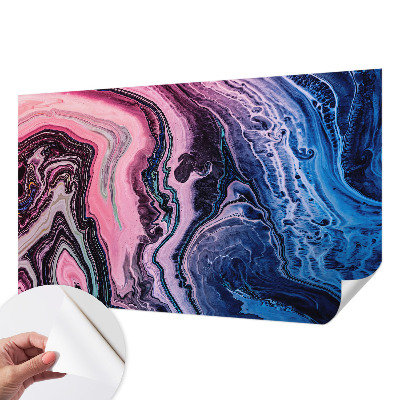 Fototapete in 3D-Optik Bunte Wirbel