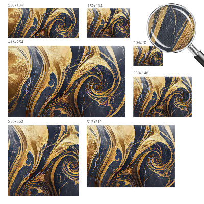 3D-Fototapete fürs Wohnzimmer Marmormuster