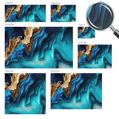 Fototapete nach Maß Energiewellen