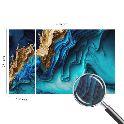 Fototapete nach Maß Energiewellen