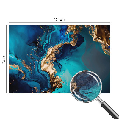 3D-Fototapete fürs Schlafzimmer Farbenfrohe Abstraktion