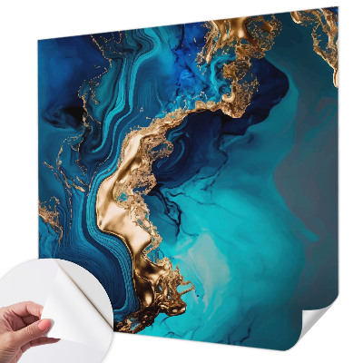 3D-Fototapete fürs Schlafzimmer Farbenfrohe Abstraktion