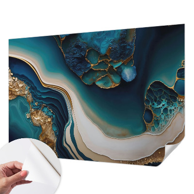 Moderne Fototapete nach Maß Farbenfrohe Abstraktion