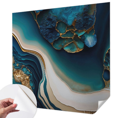 Moderne Fototapete nach Maß Farbenfrohe Abstraktion