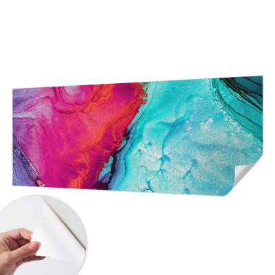 Motivtapete nach Maß Bunte Welle