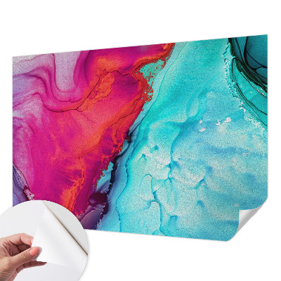 Motivtapete nach Maß Bunte Welle