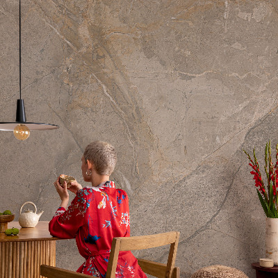 Selbstklebende Fototapete fürs Wohnzimmer Natürliche Eleganz