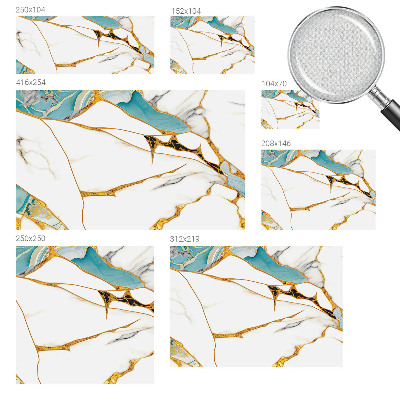 Selbstklebende Fototapete für die Wand Die Eleganz des Marmors