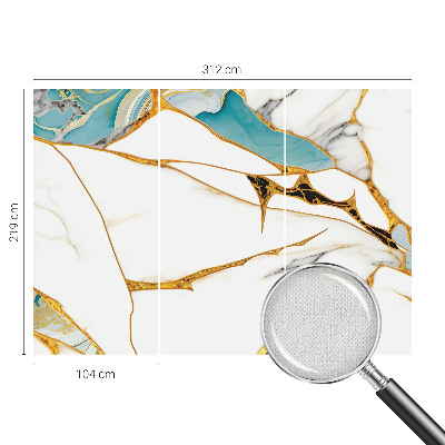 Selbstklebende Fototapete für die Wand Die Eleganz des Marmors