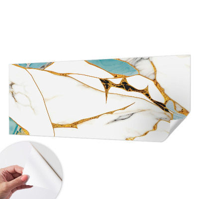 Selbstklebende Fototapete für die Wand Die Eleganz des Marmors