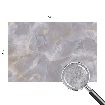 3D-Fototapete fürs Wohnzimmer Marmorwellen