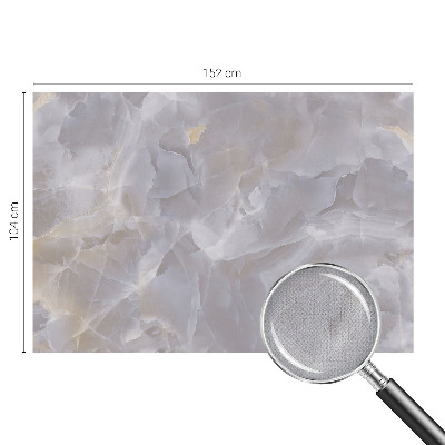 3D-Fototapete fürs Wohnzimmer Marmorwellen