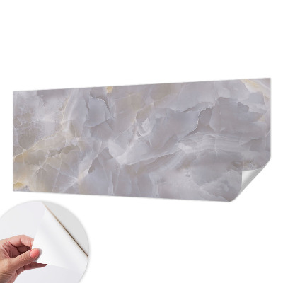 3D-Fototapete fürs Wohnzimmer Marmorwellen