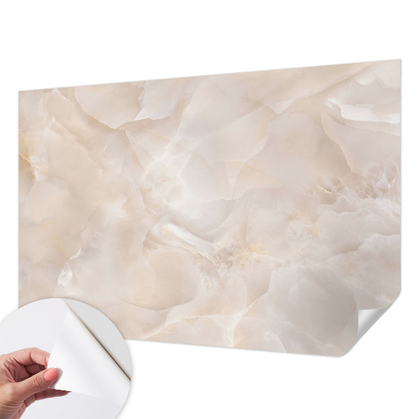 Moderne Fototapete nach Maß Zarter Marmor