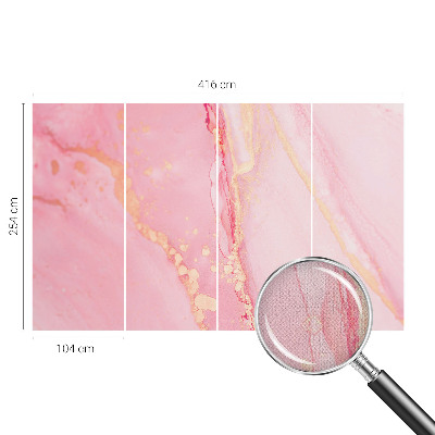 Hochwertige Bildtapete Pastellabstraktion