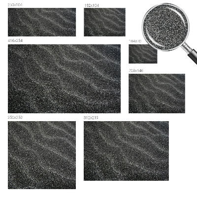 3D-Fototapete Sandwellen