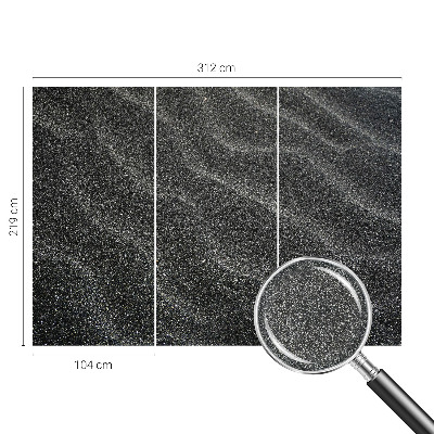 3D-Fototapete Sandwellen