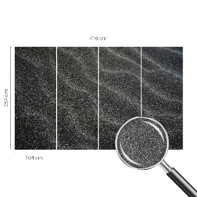 3D-Fototapete Sandwellen