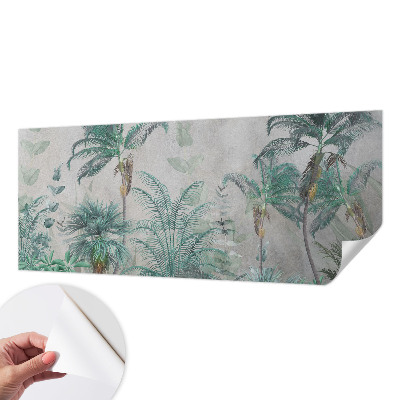 3D-Fototapete fürs Schlafzimmer Exotische Oase