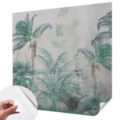 3D-Fototapete fürs Schlafzimmer Exotische Oase