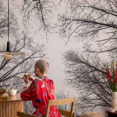 Hochwertige Bildtapete Kahle Äste