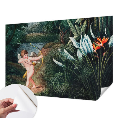 Selbstklebende Fototapete für die Wand Der liebenswerte Amor