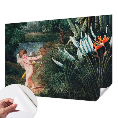 Selbstklebende Fototapete für die Wand Der liebenswerte Amor