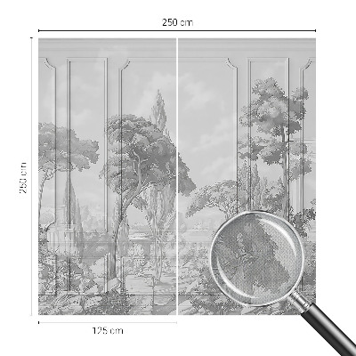 Fototapete in 3D-Optik Atmosphärische Natur
