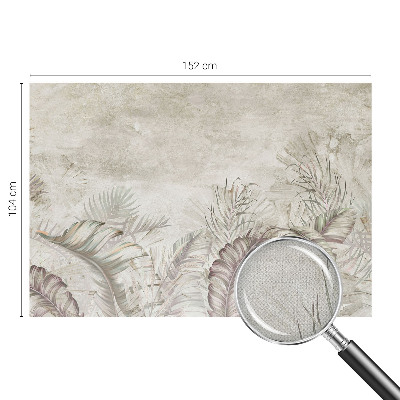 Vintage tapete Dekorative Blätter